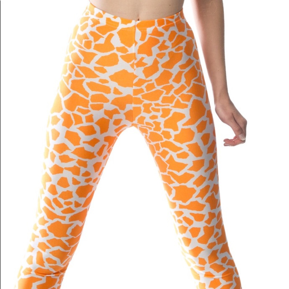 American Apparel CALI SUN AND FUN leggings RARE